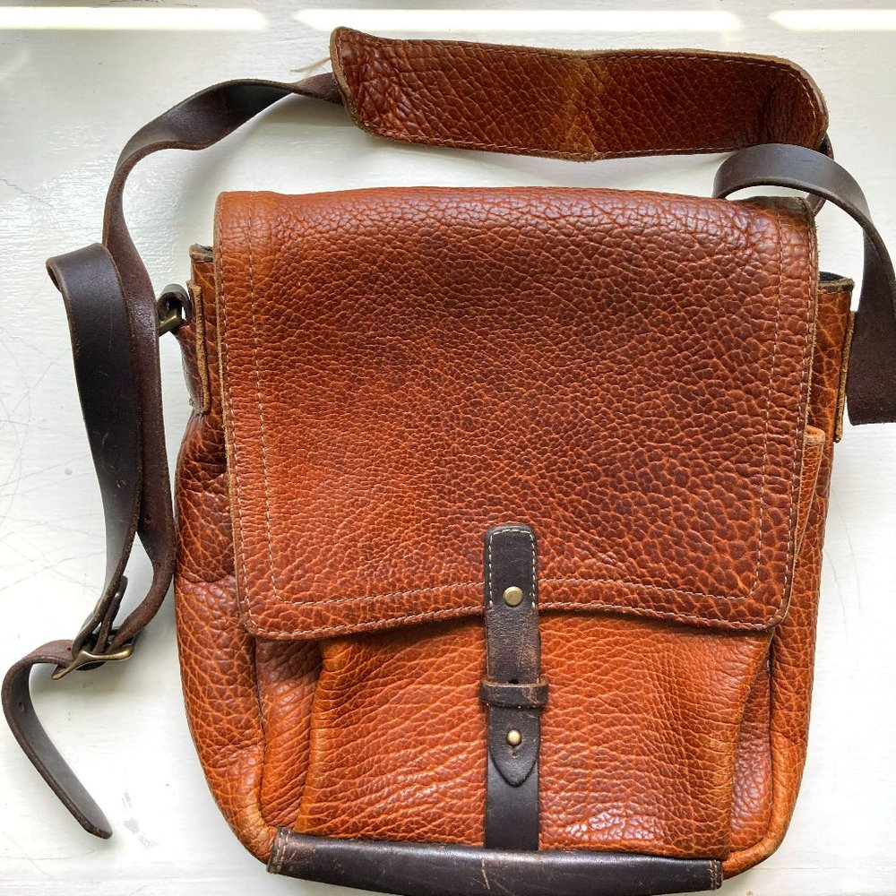 Coronado Leather Messenger Bag